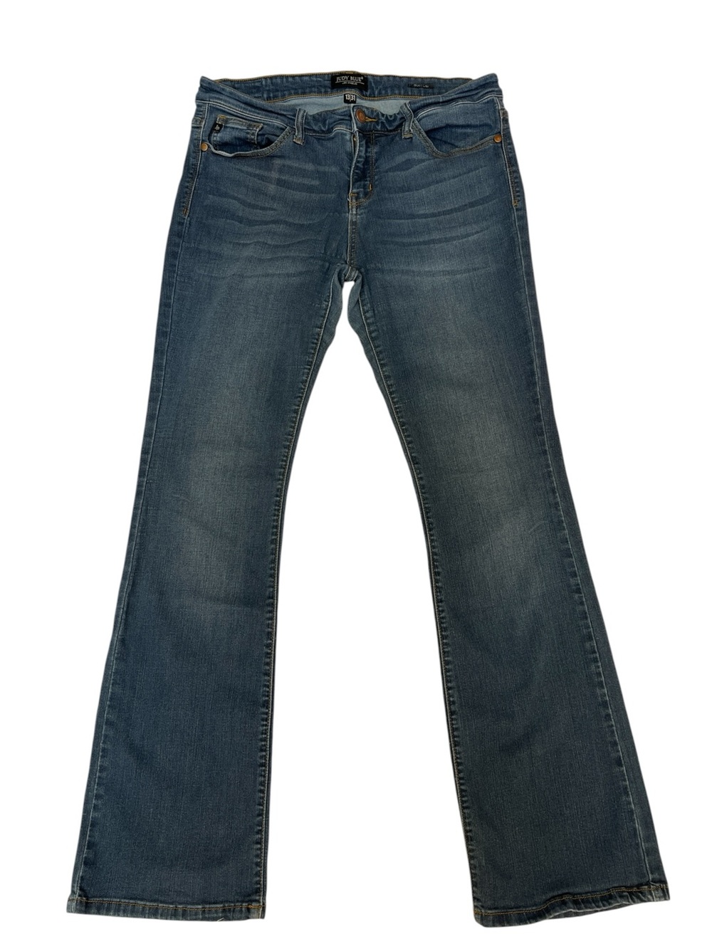Judy Blue Bootcut Jeans Women’s 13/31 Medium Wash Stretch Denim Western Y2K